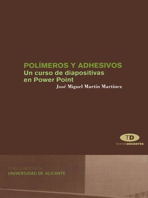cover image of Polímeros y adhesivos